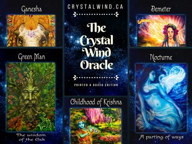 The Crystal Wind Oracle card deck