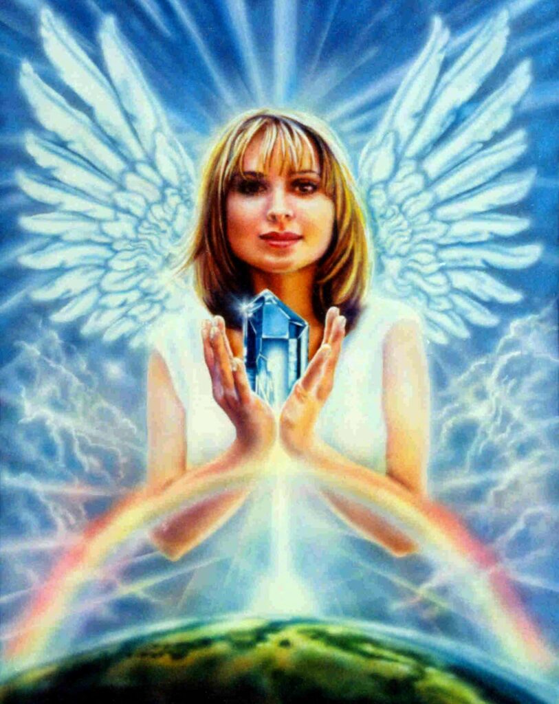 crystal angel by lisa iris