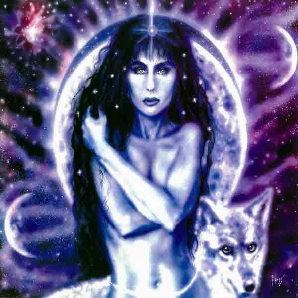 Celtic Goddess Hecate by Lisa Iris