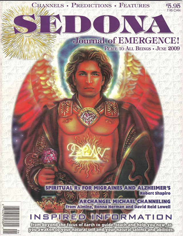 sedona journal frontpage by lisa iris