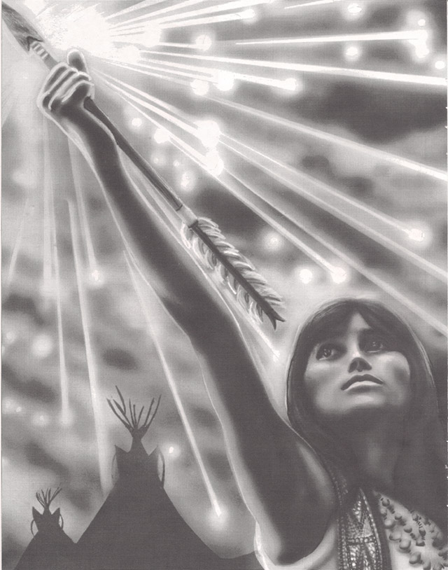 shining arrow by lisa iris